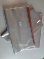 woreczki foliowe ZAKLEJANE 50X59+3 CM 100SZT