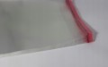 Woreczki torebki foliowe z klejem 350/400+50 KT