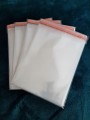Woreczki torebki foliowe z klejem 350/400+50 KT