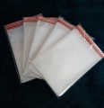 Woreczki torebki foliowe z klejem 350/400+50 KT