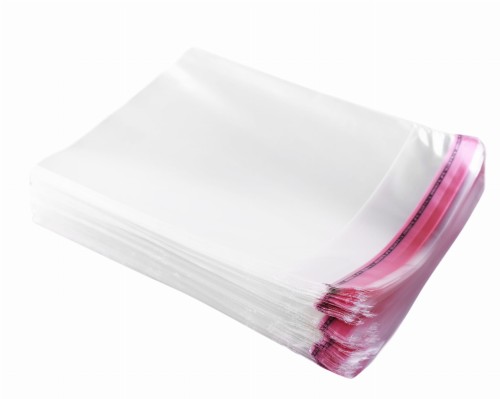 Woreczki torebki foliowe zaklejane 180/180+40 KT