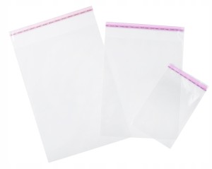 woreczki celofanowe BG Z klejem 350/500+50 BG 25
