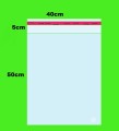 Woreczki Torebki Foliowe ZAKLEJANE 40x50+5cm 100sz